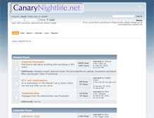 Tablet Screenshot of forum.canarynightlife.net
